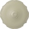 Ekena Millwork Pompeii Ceiling Medallion (Fits Canopies up to 2"), Hand-Painted Clear Yellow, 18 7/8"OD x 1 1/2"P CM18POCYF - alternate 1
